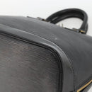 LOUIS VUITTON Epi Alma Hand Bag Noir Black M52142 LV Auth BAZ687A-9