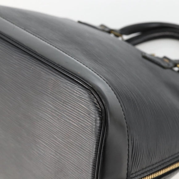 LOUIS VUITTON Epi Alma Hand Bag Noir Black M52142 LV Auth BAZ687A