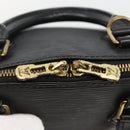 LOUIS VUITTON Epi Alma Hand Bag Noir Black M52142 LV Auth BAZ687A-10