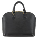 LOUIS VUITTON Epi Alma Hand Bag Noir Black M52142 LV Auth BAZ687A-13