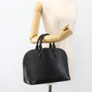 LOUIS VUITTON Epi Alma Hand Bag Noir Black M52142 LV Auth BAZ687A-20