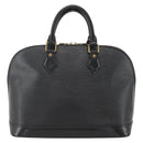 LOUIS VUITTON Epi Alma Hand Bag Noir Black M52142 LV Auth BAZ687A-2