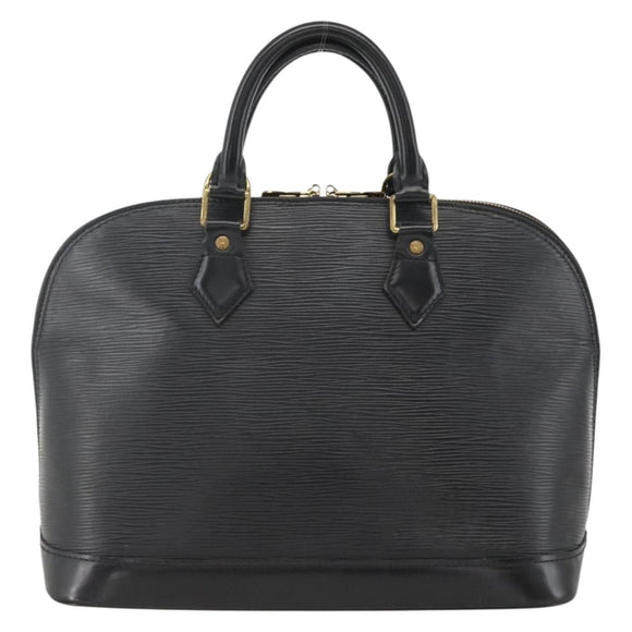 LOUIS VUITTON Epi Alma Hand Bag Noir Black M52142 LV Auth BAZ687A