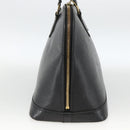 LOUIS VUITTON Epi Alma Hand Bag Noir Black M52142 LV Auth BAZ687A-3