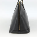 LOUIS VUITTON Epi Alma Hand Bag Noir Black M52142 LV Auth BAZ687A-4
