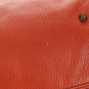 Chloe Paddington Hand Bag Leather Orange Silver gold Auth BAZ691V-6
