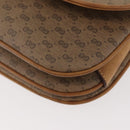 GUCCI Micro GG Supreme Shoulder Bag PVC Beige Gold 001 406 1780 Auth BAZ693-14