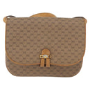 GUCCI Micro GG Supreme Shoulder Bag PVC Beige Gold 001 406 1780 Auth BAZ693-13