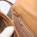 GUCCI Micro GG Supreme Shoulder Bag PVC Beige Gold 001 406 1780 Auth BAZ693-25