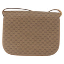 GUCCI Micro GG Supreme Shoulder Bag PVC Beige Gold 001 406 1780 Auth BAZ693-2