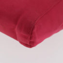 Miu Miu Accessory Pouch Satin Pink Auth BAZ697V-14