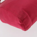 Miu Miu Accessory Pouch Satin Pink Auth BAZ697V-15