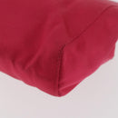 Miu Miu Accessory Pouch Satin Pink Auth BAZ697V-16