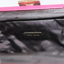 Miu Miu Accessory Pouch Satin Pink Auth BAZ697V-18