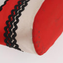 Miu Miu Hand Bag Nylon Red Auth BAZ702A-12