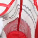 Miu Miu Hand Bag Nylon Red Auth BAZ702A-15
