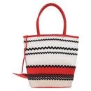 Miu Miu Hand Bag Nylon Red Auth BAZ702A-2