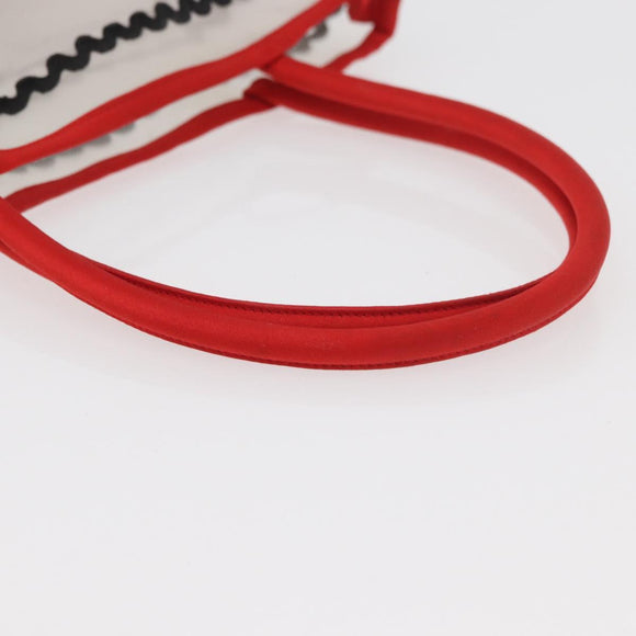 Miu Miu Hand Bag Nylon Red Auth BAZ702A