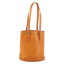 LOUIS VUITTON Epi Bucket PM Shoulder Bag Orange Mandarin M5899H LV Auth BAZ712A-1