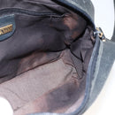GUCCI GG Supreme Shoulder Bag PVC Navy Gold 001 113 0942 Auth BAZ713-19