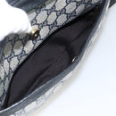 GUCCI GG Supreme Shoulder Bag PVC Navy Gold 001 113 0942 Auth BAZ713-23