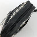 GUCCI GG Supreme Shoulder Bag PVC Navy Gold 001 113 0942 Auth BAZ713-6