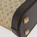 LOUIS VUITTON Monogram Mini Alma Haut Hand Bag Khaki M92203 LV Auth BAZ717-9