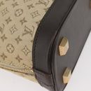 LOUIS VUITTON Monogram Mini Alma Haut Hand Bag Khaki M92203 LV Auth BAZ717-15
