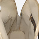 LOUIS VUITTON Monogram Mini Alma Haut Hand Bag Khaki M92203 LV Auth BAZ717-19