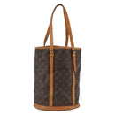 LOUIS VUITTON Monogram Bucket GM Shoulder Bag M42236 LV Auth BAZ725-1