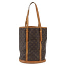 LOUIS VUITTON Monogram Bucket GM Shoulder Bag M42236 LV Auth BAZ725-13