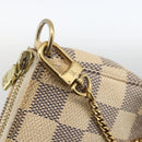LOUIS VUITTON Damier Azur Mini Pochette Accessoires Pouch N63005 LV Auth BAZ726A-18