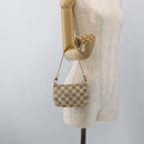 LOUIS VUITTON Damier Azur Mini Pochette Accessoires Pouch N63005 LV Auth BAZ726A-21