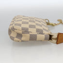 LOUIS VUITTON Damier Azur Mini Pochette Accessoires Pouch N63005 LV Auth BAZ726A-4