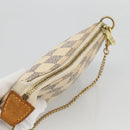 LOUIS VUITTON Damier Azur Mini Pochette Accessoires Pouch N63005 LV Auth BAZ726A-6