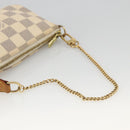 LOUIS VUITTON Damier Azur Mini Pochette Accessoires Pouch N63005 LV Auth BAZ726A-7