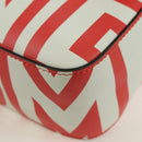 FENDI Marc Jacobs Collaboration Mamma Baguette Leather 2way Red Auth BAZ729SAM-16