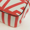 FENDI Marc Jacobs Collaboration Mamma Baguette Leather 2way Red Auth BAZ729SAM-18