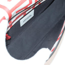 FENDI Marc Jacobs Collaboration Mamma Baguette Leather 2way Red Auth BAZ729SAM-11