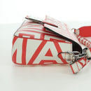 FENDI Marc Jacobs Collaboration Mamma Baguette Leather 2way Red Auth BAZ729SAM-4