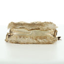 PRADA Shoulder Bag fur Beige Gold Auth BAZ731SM-5