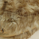 PRADA Shoulder Bag fur Beige Gold Auth BAZ731SM-18