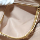 PRADA Shoulder Bag fur Beige Gold Auth BAZ731SM-28