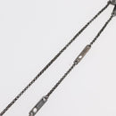 LOUIS VUITTON Collier LV Beads Necklace metal Turquoise Blue M00313 Auth BAZ738M-17