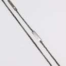 LOUIS VUITTON Collier LV Beads Necklace metal Turquoise Blue M00313 Auth BAZ738M-8