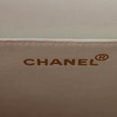 CHANEL Big Matelasse 35 Chain Shoulder Bag Canvas Gold Red CC Auth BAZ742V-20