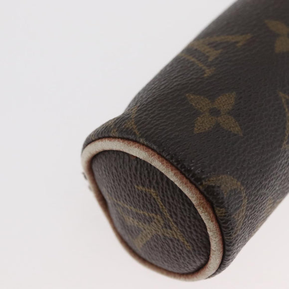 LOUIS VUITTON Monogram Etui 3 Ball de Golf Pouch M58249 LV Auth BAZ747