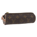 LOUIS VUITTON Monogram Etui 3 Ball de Golf Pouch M58249 LV Auth BAZ747-1