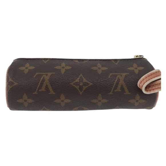 LOUIS VUITTON Monogram Etui 3 Ball de Golf Pouch M58249 LV Auth BAZ747