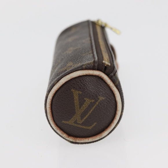 LOUIS VUITTON Monogram Etui 3 Ball de Golf Pouch M58249 LV Auth BAZ747